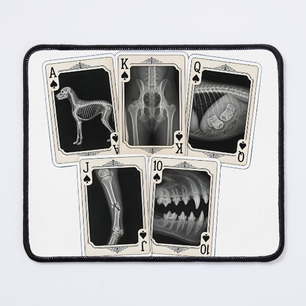 Item preview, X-Ray Cards – Veterinary Radiology Playing Cards designed and sold by Bettybee00.