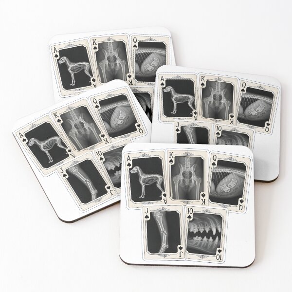 Item preview, X-Ray Cards – Veterinary Radiology Playing Cards designed and sold by Bettybee00.
