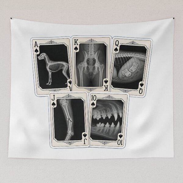Item preview, X-Ray Cards – Veterinary Radiology Playing Cards designed and sold by Bettybee00.