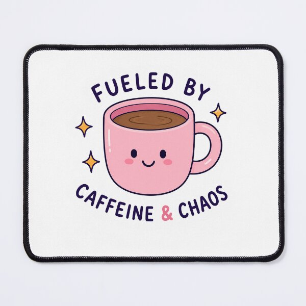 Item preview, Fueled By Caffeine & Chaos designed and sold by PaperField.
