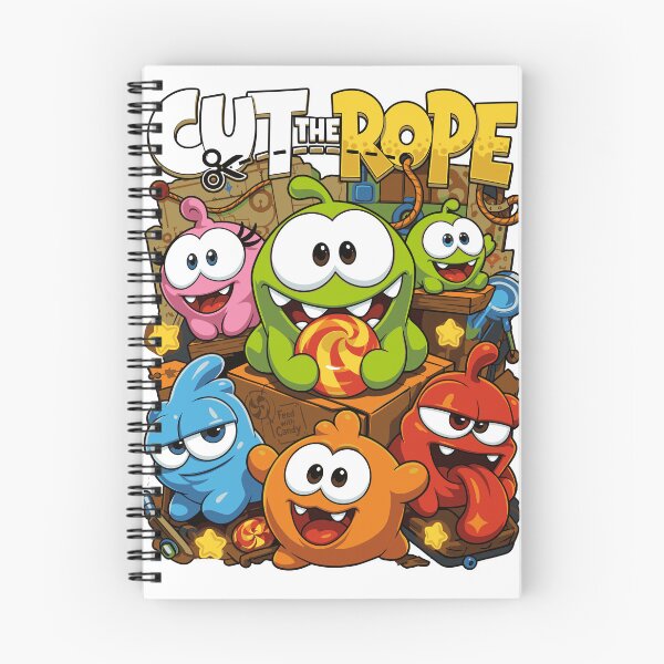 Item preview, Colorful Feed With Candy Om Nom Family designed and sold by Coldink.