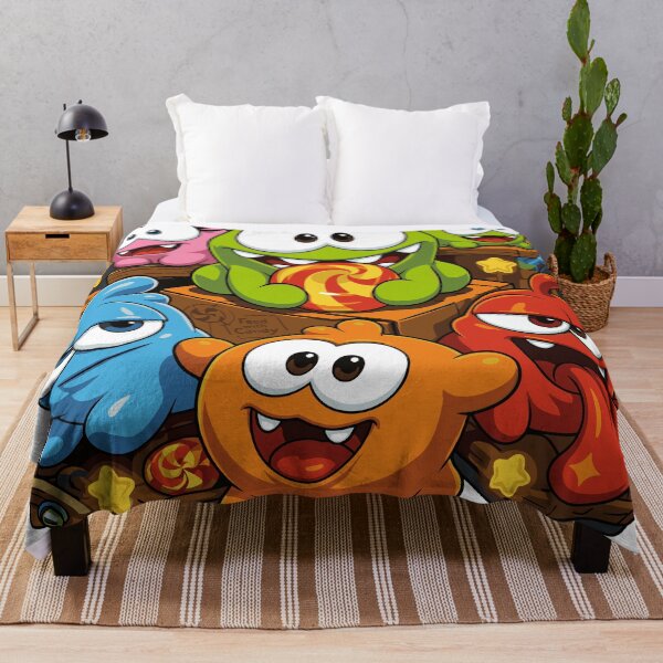 Item preview, Colorful Feed With Candy Om Nom Family designed and sold by Coldink.