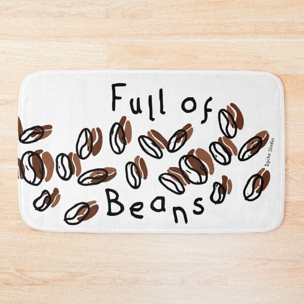 Item preview, Full of Beans - Coffee Bean Illustration & Pattern designed and sold by Dyche Studio.
