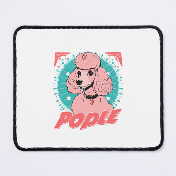 Item preview, 1950s Mid Century Atomic Age Pink Poodle Starburst Art designed and sold by Gameshalah's Designs Hub.