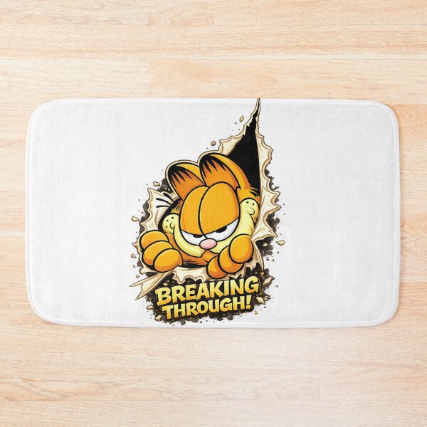 Item preview, garfield wall break designed and sold by DreamPrint Collective.