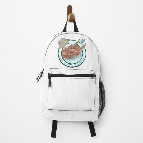 Item preview, Lake Days Long Ways Fishing Boat Vintage Turquoise Badge | Coastal Lake Life Retro T-Shirt designed and sold by Daily Mood Studio.