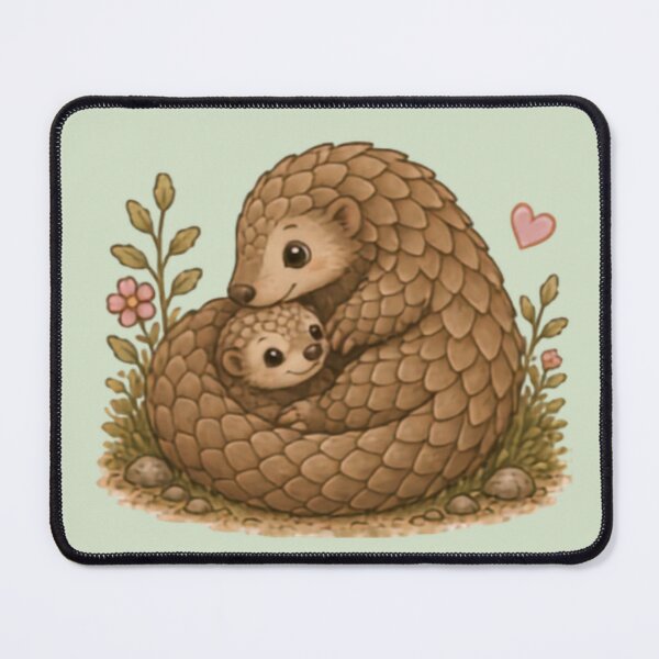 Item preview, Mum & Baby Love Pangolin designed and sold by MellowMunchkins.