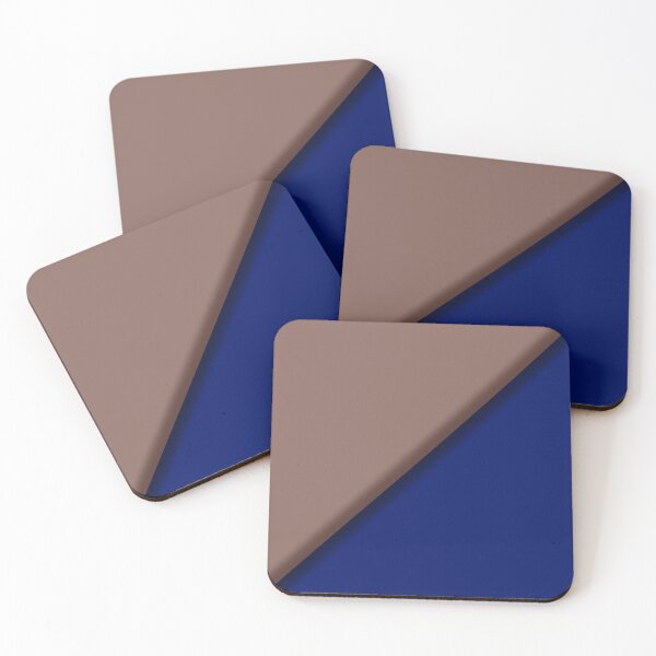 Item preview, Minimalist Taupe and Navy Blue designed and sold by pluielegere.