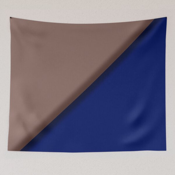 Item preview, Minimalist Taupe and Navy Blue designed and sold by pluielegere.
