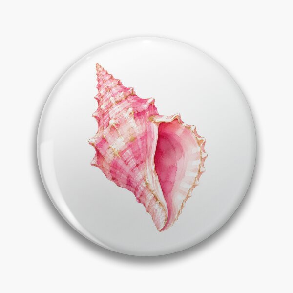 Item preview,   Blush Pink  Conch Shell with Gold Accents designed and sold by SOUFIANE1991.
