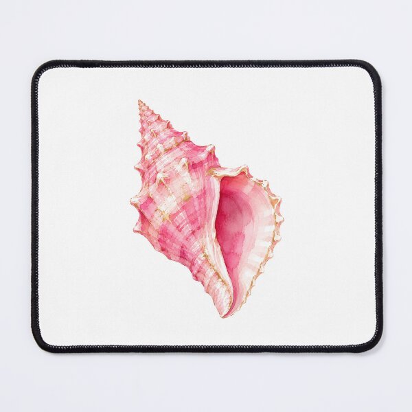 Item preview,   Blush Pink  Conch Shell with Gold Accents designed and sold by SOUFIANE1991.
