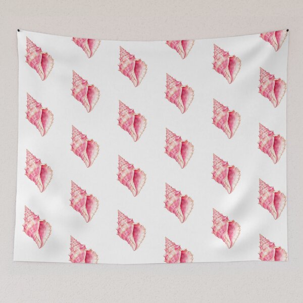 Item preview,   Blush Pink  Conch Shell with Gold Accents designed and sold by SOUFIANE1991.