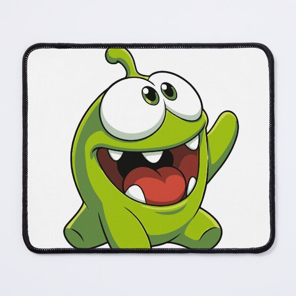 Item preview, Cute Green Monster Om Nom Waving designed and sold by Coldink.