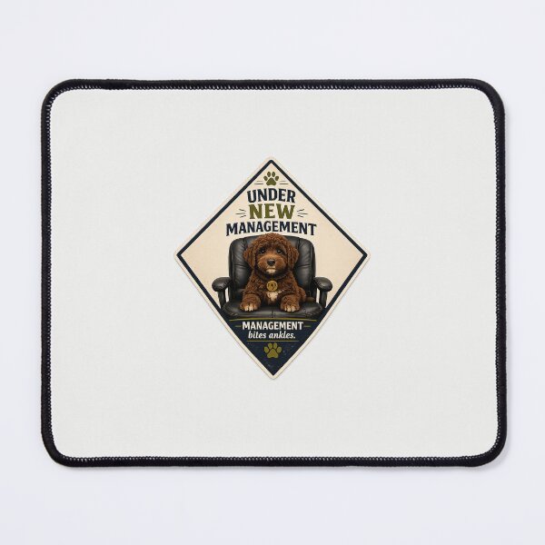 Item preview, Portuguese Water Dog: Under new Management designed and sold by PWD-Art-And-Graphics.