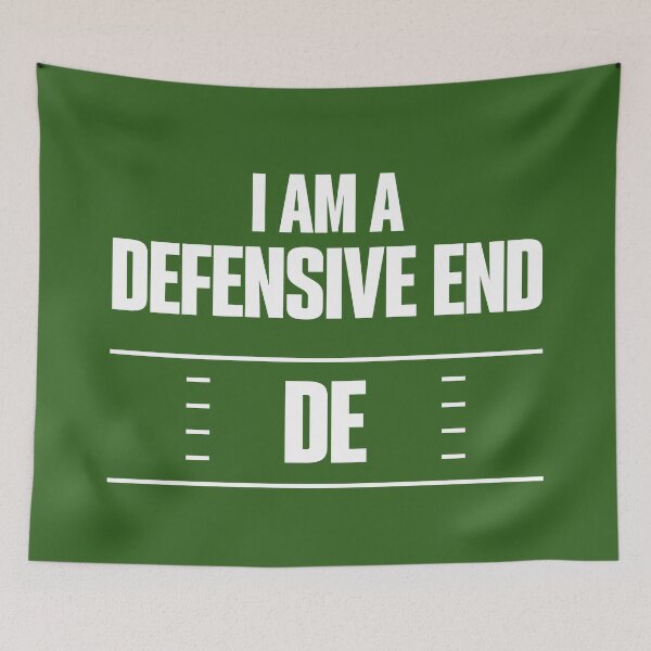 Item preview, I play football in the DE position designed and sold by elcarnero.
