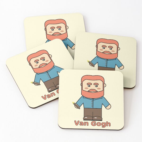 Item preview, Van Gogh Kawaii Style designed and sold by drfriedman1976.