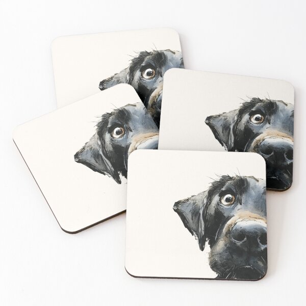 Item preview, Black Labrador Retriever Dog ‘ Goose ' BY SHiRLeY MacARTHuR designed and sold by Shirley MacArthur Art.