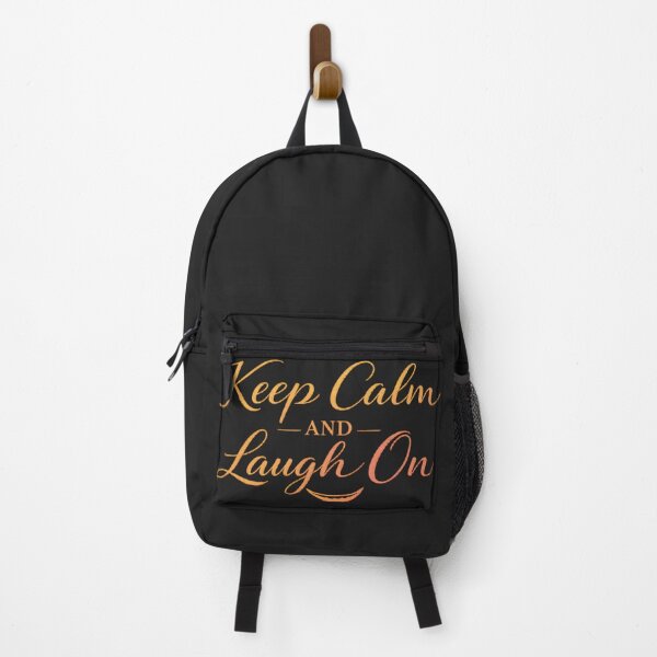 Item preview,  Keep Calm and Laugh On – Funny Motivational Quote Design designed and sold by EdgeSphere.