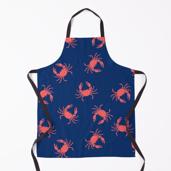 Item preview, Pattern Crab on blue navy background designed and sold by Kimos Creative Store.