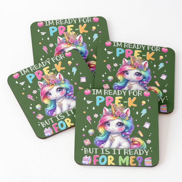 Item preview, Back to School I'm Ready for Pre-K Unicorn Girl designed and sold by KristineLi.