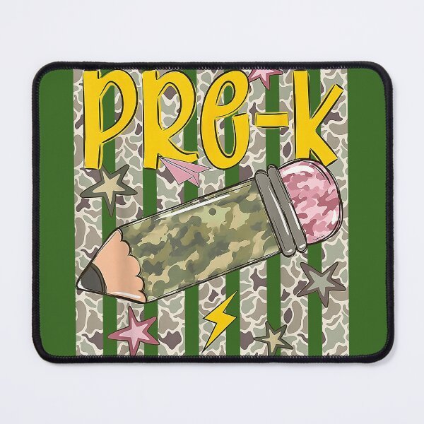 Item preview, Back to School Pre K Camo Pencil Boy Kid designed and sold by KristineLi.