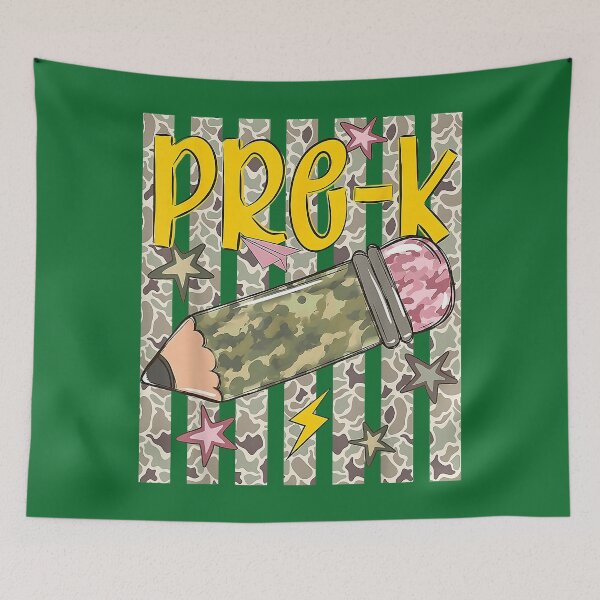 Item preview, Back to School Pre K Camo Pencil Boy Kid designed and sold by KristineLi.