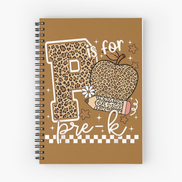 Item preview, Back to School P is for Pre K Leopard Apple Kids designed and sold by KristineLi.