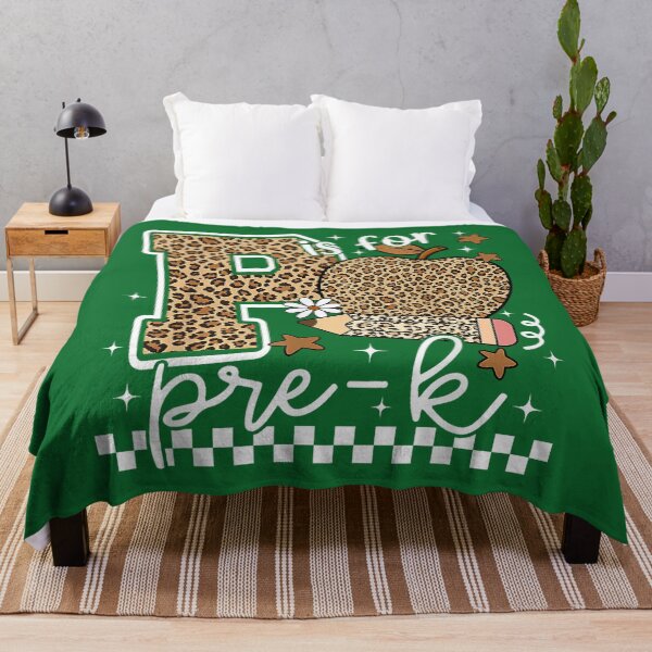Item preview, Back to School P is for Pre K Leopard Apple Kids designed and sold by KristineLi.