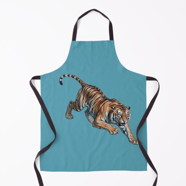 Item preview, Vengeful Pouncing Tiger: Dynamic Wildlife Anatomy Art designed and sold by FreiherrPK.