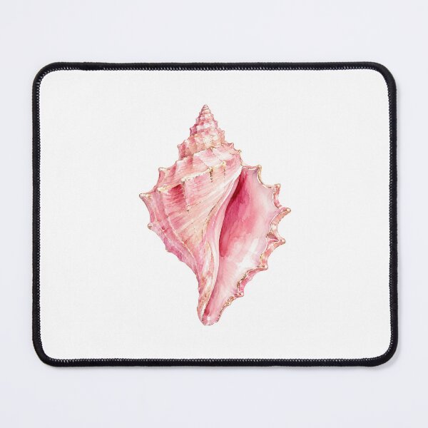 Item preview,   Blush Pink  Conch Shell with Gold Accents designed and sold by SOUFIANE1991.