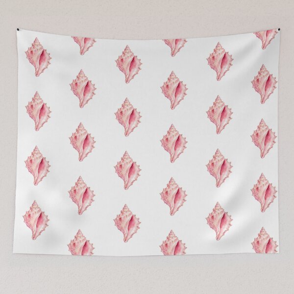 Item preview,   Blush Pink  Conch Shell with Gold Accents designed and sold by SOUFIANE1991.