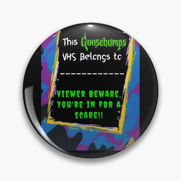 Item preview, Dueño de la cinta VHS de Goosebumps designed and sold by lucey05.