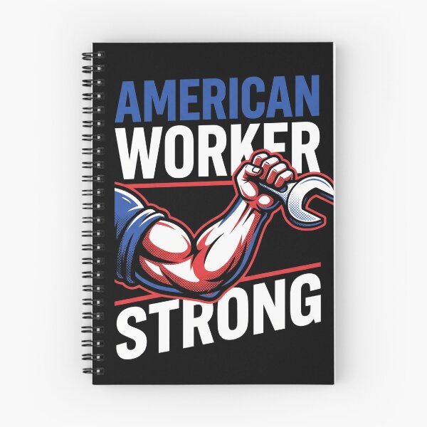 Item preview, American Worker Strong Wrench Labor Day Patriotic Mechanic designed and sold by TeNovaStudio.