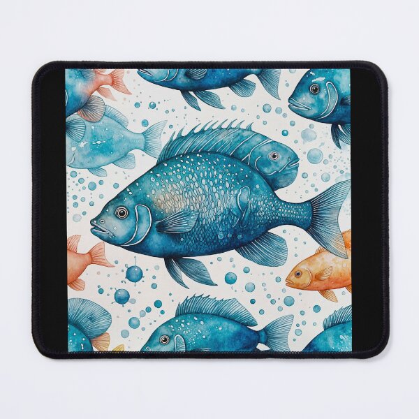 Item preview, Velvet Current: The Blue Gourami designed and sold by Helios Be. Lavsh.