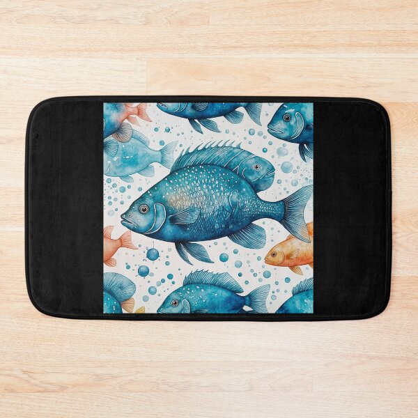 Item preview, Velvet Current: The Blue Gourami designed and sold by Helios Be. Lavsh.