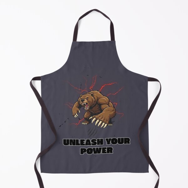 Item preview, Unleash Your Power Bear designed and sold by AhmadAnnaPrints.