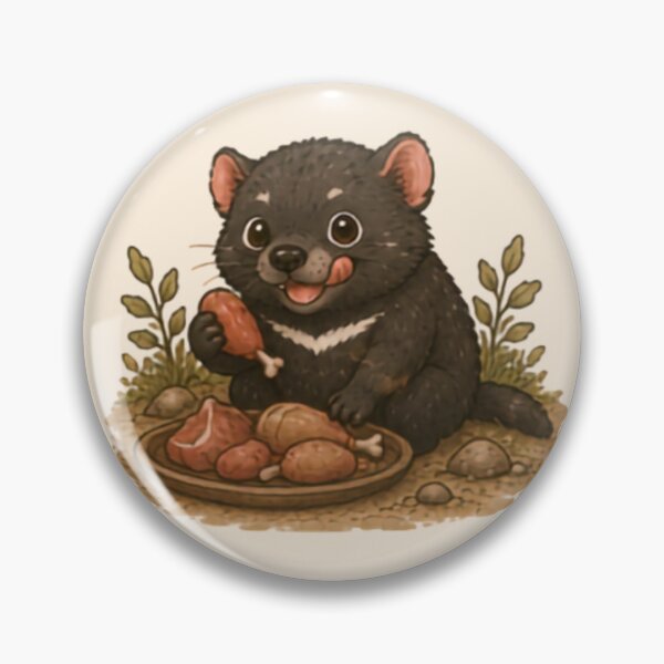 Item preview, Foodie Tasmanian Devil designed and sold by MellowMunchkins.