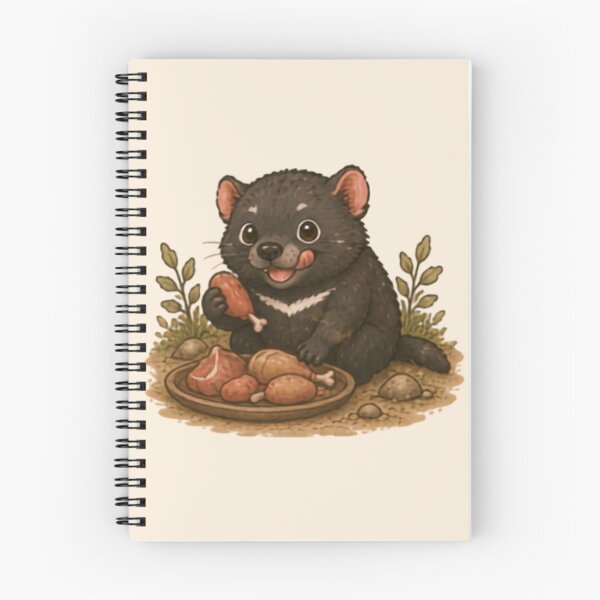 Item preview, Foodie Tasmanian Devil designed and sold by MellowMunchkins.
