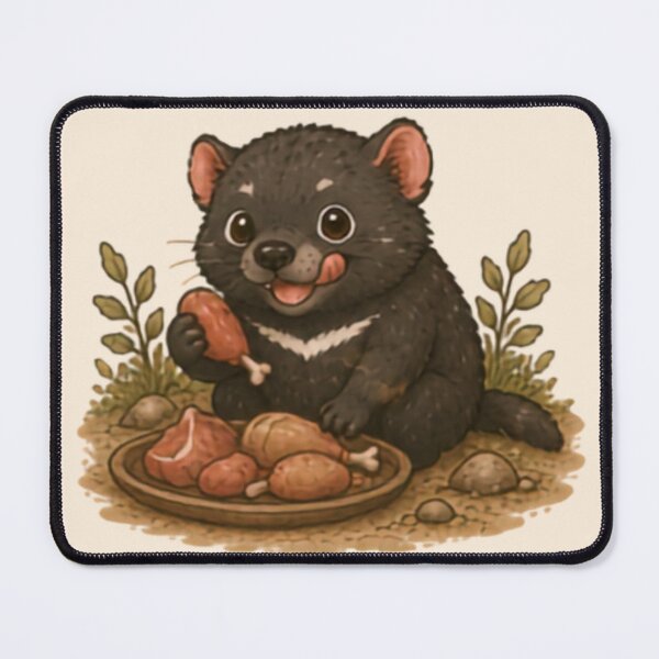 Item preview, Foodie Tasmanian Devil designed and sold by MellowMunchkins.