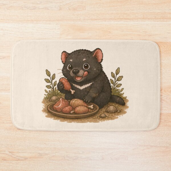 Item preview, Foodie Tasmanian Devil designed and sold by MellowMunchkins.