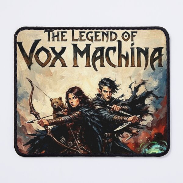 Item preview, The Legend of Vox Machina Fantasy Fine Art Tribute designed and sold by Art's Diner.