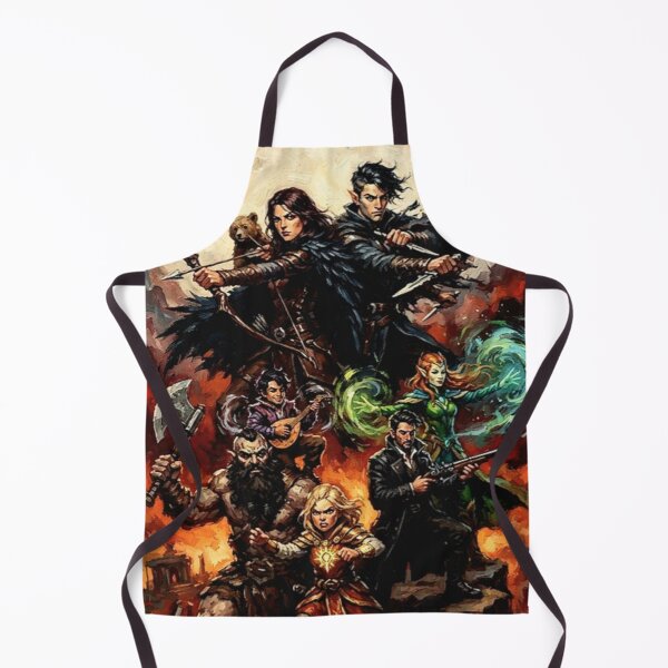 Item preview, The Legend of Vox Machina Fantasy Fine Art Tribute designed and sold by Art's Diner.
