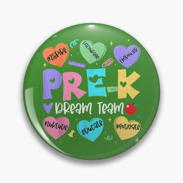 Item preview, Back to School Pre K Dream Team Heart Teacher Kid designed and sold by GreggRoss.