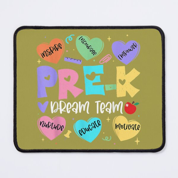 Item preview, Back to School Pre K Dream Team Heart Teacher Kid designed and sold by GreggRoss.