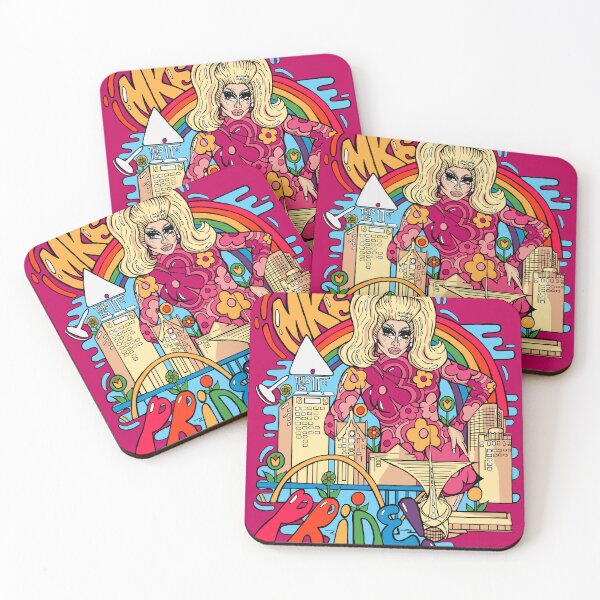 Item preview, Trixie MKE Pride designed and sold by Matthew Dennison Illustration & Design .