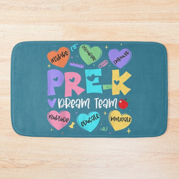 Item preview, Back to School Pre K Dream Team Heart Teacher Kid designed and sold by GreggRoss.