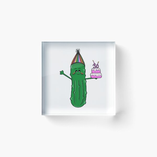 Item preview, Happy 30th Birthday Dill Pickle designed and sold by Sartoris Art.