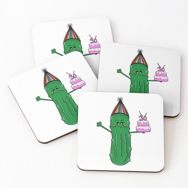 Item preview, Happy 30th Birthday Dill Pickle designed and sold by Sartoris Art.