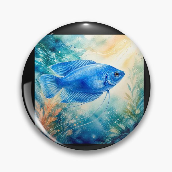Item preview, Velvet Current: The Blue Gourami #1 designed and sold by Helios Be. Lavsh.