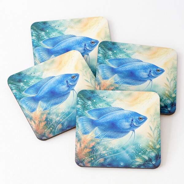 Item preview, Velvet Current: The Blue Gourami #1 designed and sold by Helios Be. Lavsh.